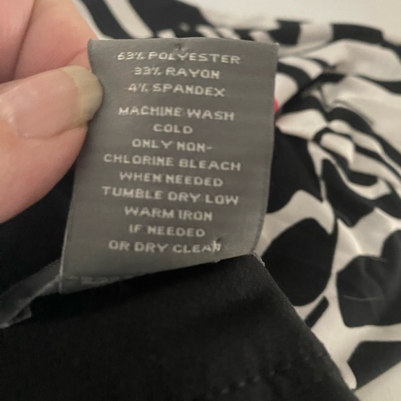 Ann Taylor 14 Curvy Fit Stretch Pants Capri Sushiflower L Blouse Outfit Lot Lg - Picture 8 of 10